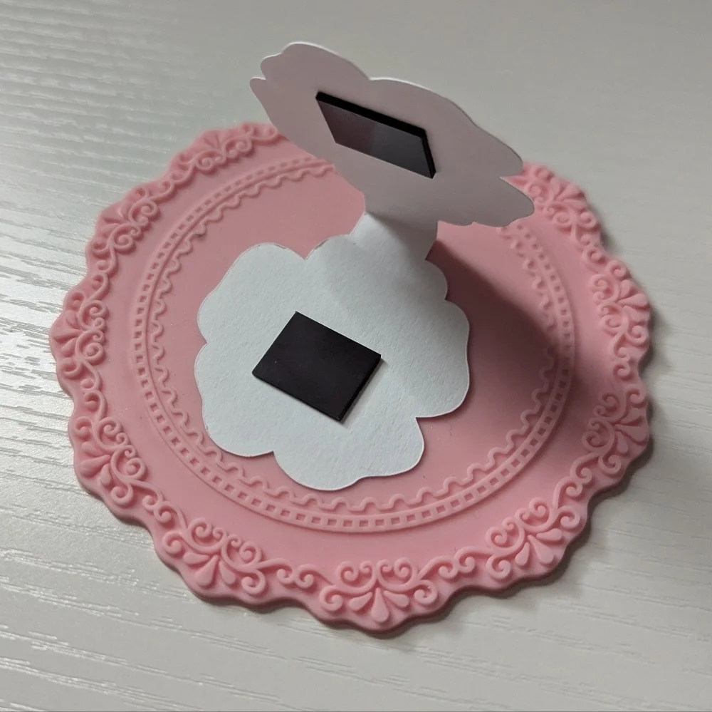 Magnetic Bookmark Holographic Flower Handmade Bookish Booklover